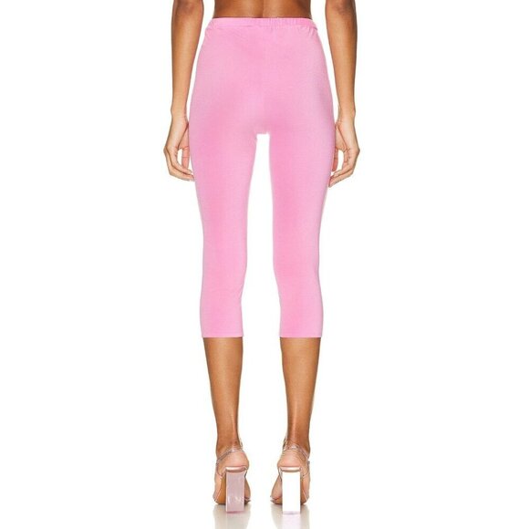 MAGDA BUTRYM Flower Legging in Pink 38 New Womens Spandex Shorts - Picture 3 of 16